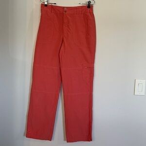 Chico’s Salmon Cargo Pants Size 1